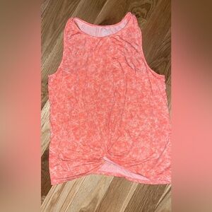 Coral Sleeveless Women's Top